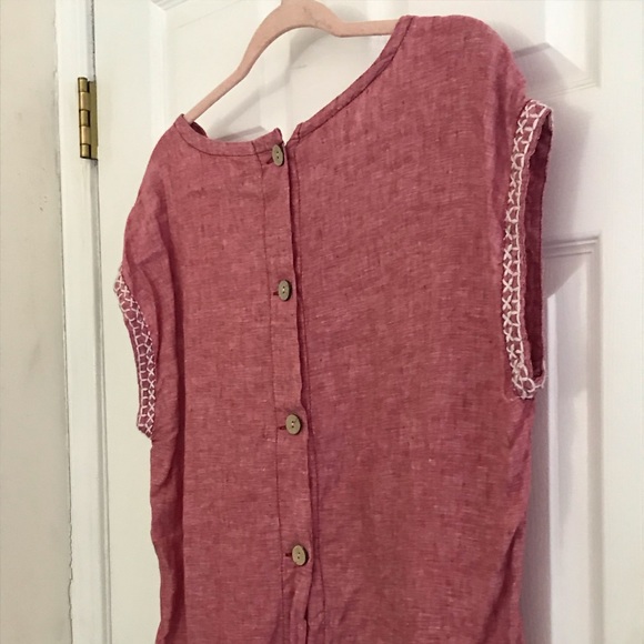 100% Linen Top - Picture 7 of 9